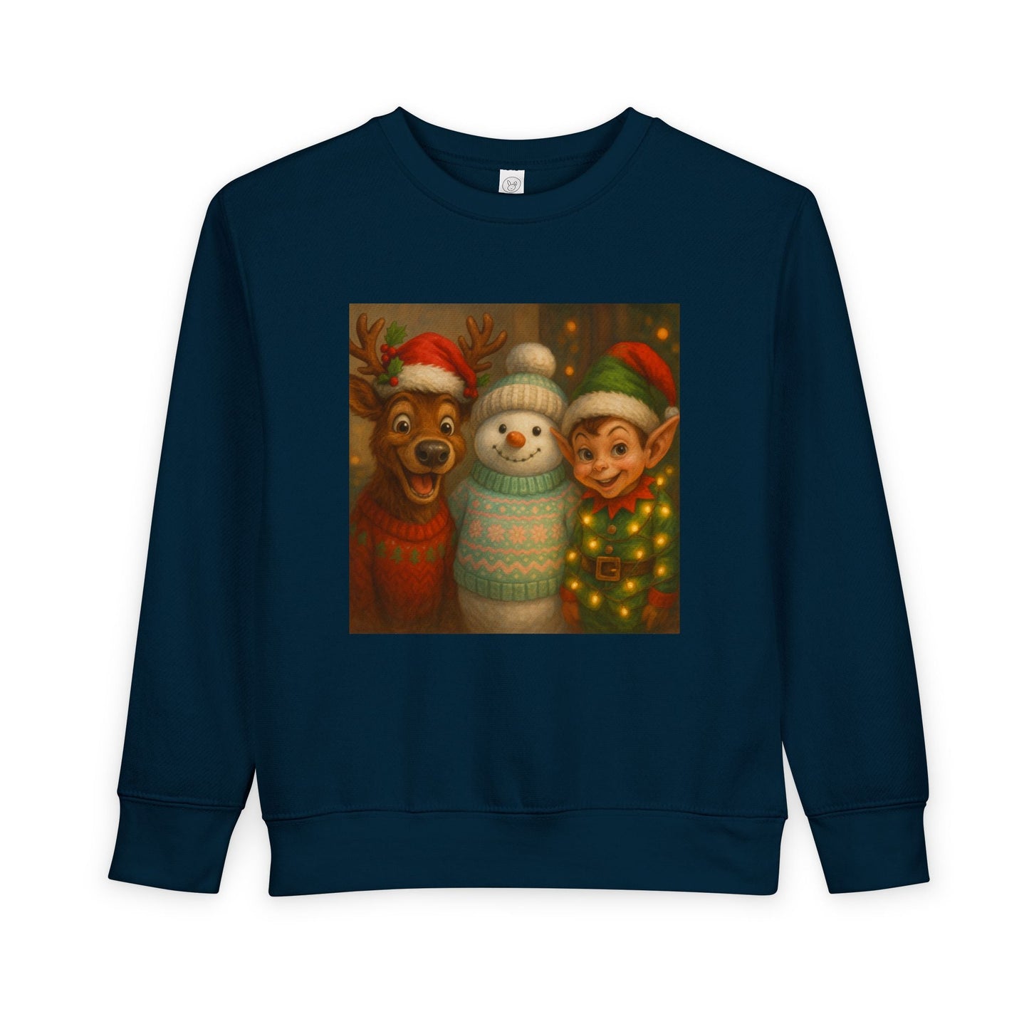 Fun Festive Toddler Sweatshirt Printify