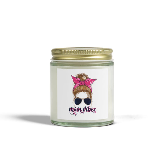 Candle Set, Mom Vibes Design Printify