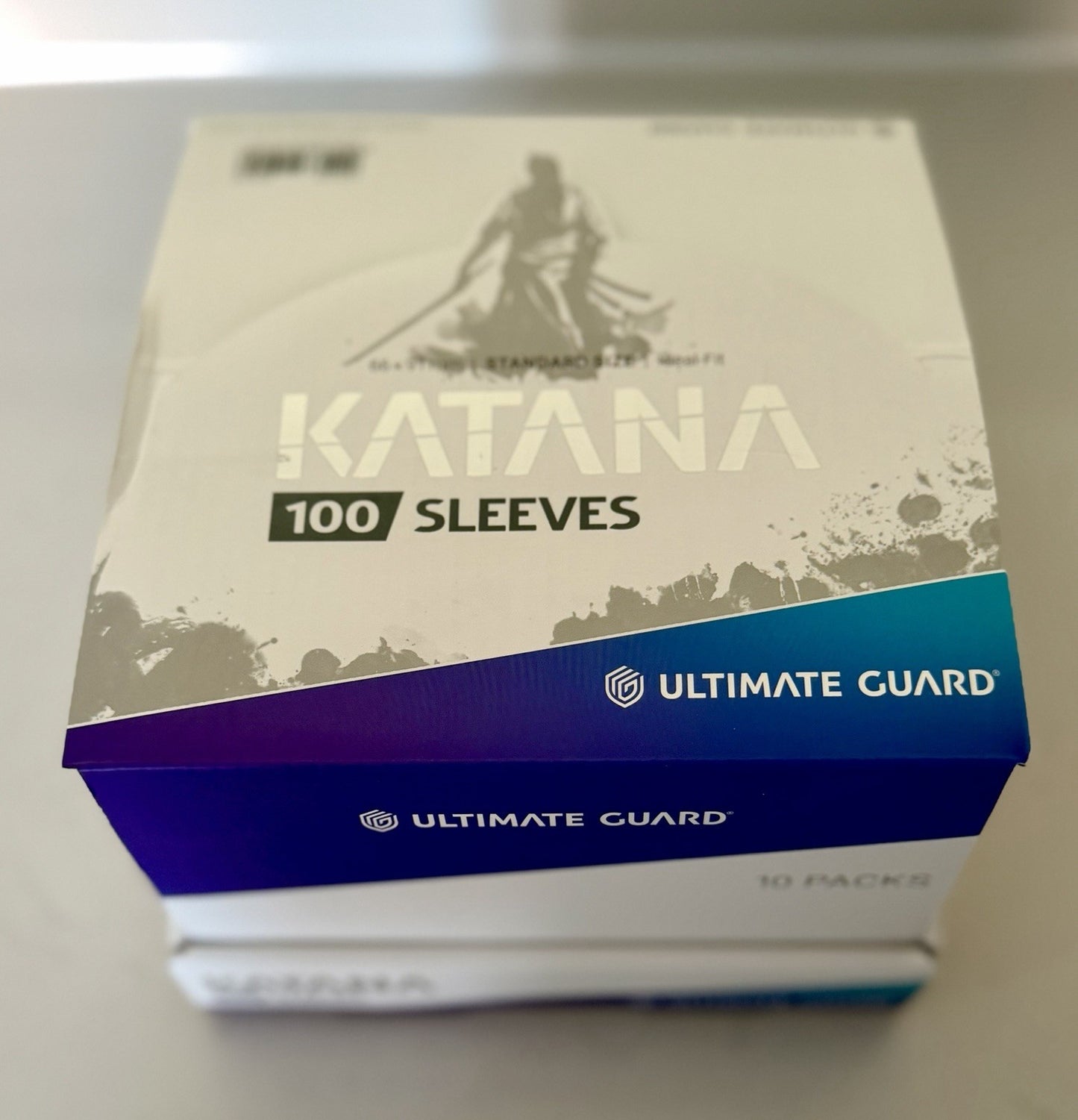 Ultimate Guard Katana Sleeves – Blue (100 Standard Size Sleeves)