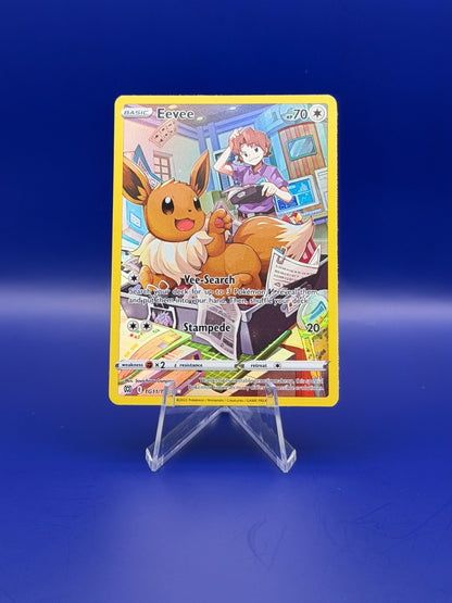 Pokemon TCG Card Eevee TG11/TG30 Brilliant Stars Trainer Gallery - Excellent 