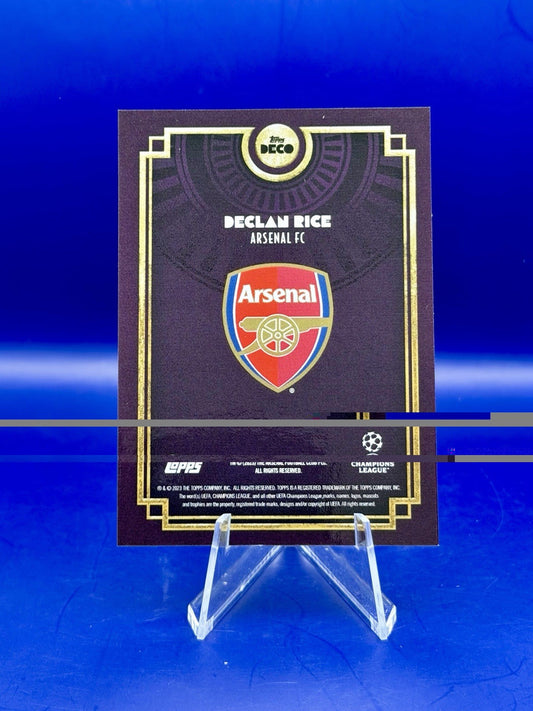 Topps Deco UCL 2023/24 Declan Rice Arsenal /25