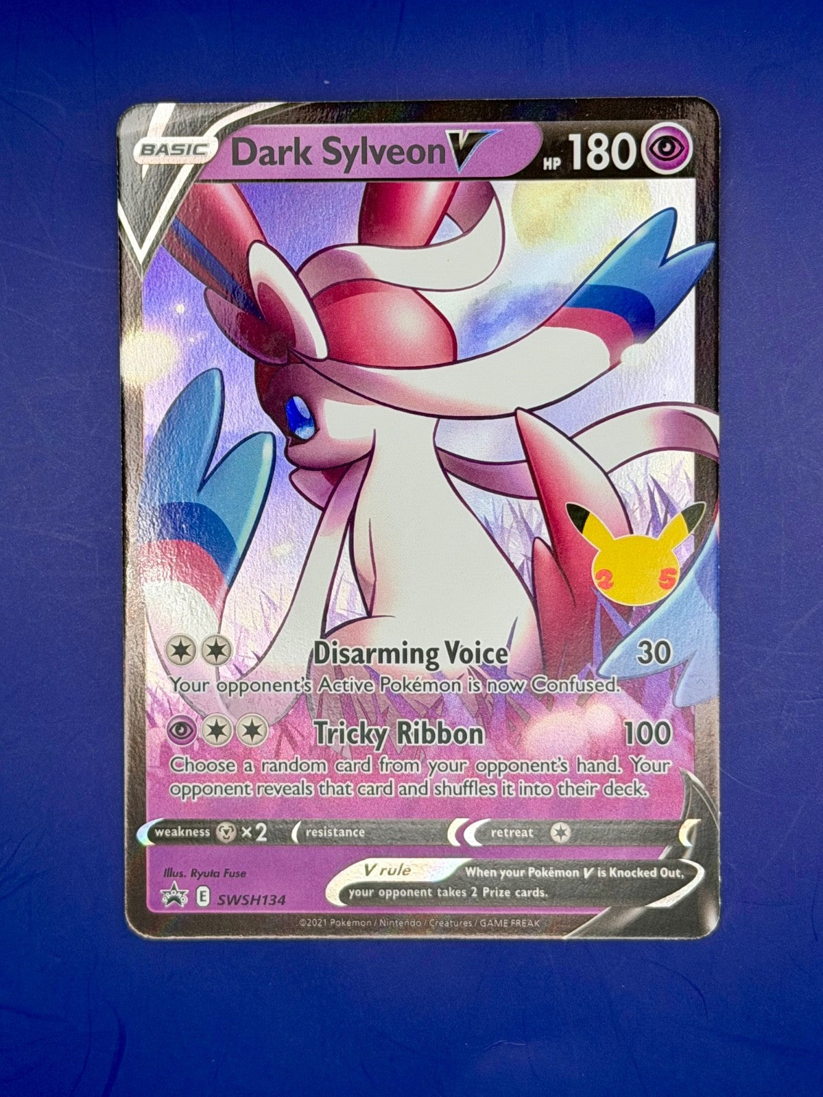 Dark Sylveon V Swsh134 Swsh: Sword & Shield Promo Cards Holo
