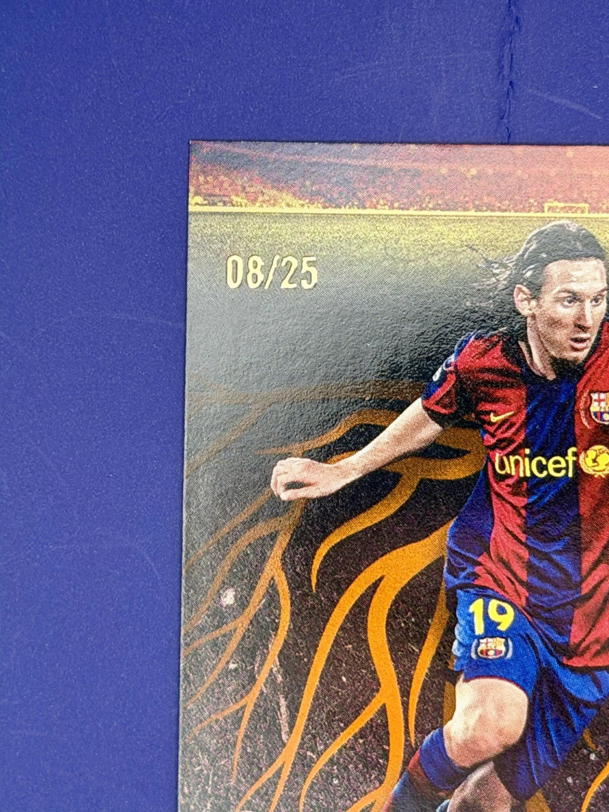 topps ucc flagship 2025/26 roots Lionel Messi FC Barcelona Orange /25
