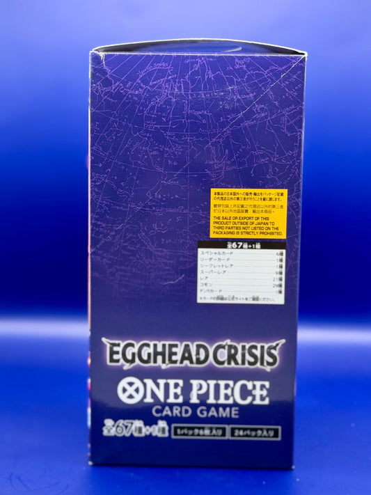 Sealed Japanese One Piece EB-04 Egghead Crisis Booster Box 24 Packs