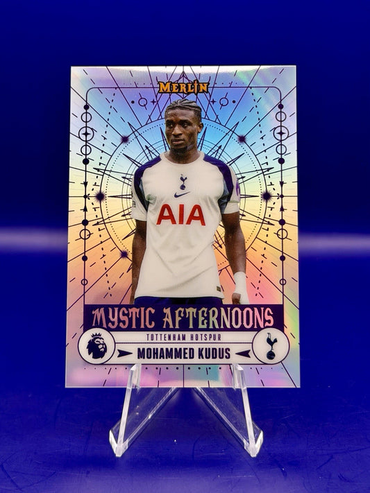 Topps Soccer Mohammed Kudus Tottenham Hotspur MA-MK Mystic Afternoons Insert