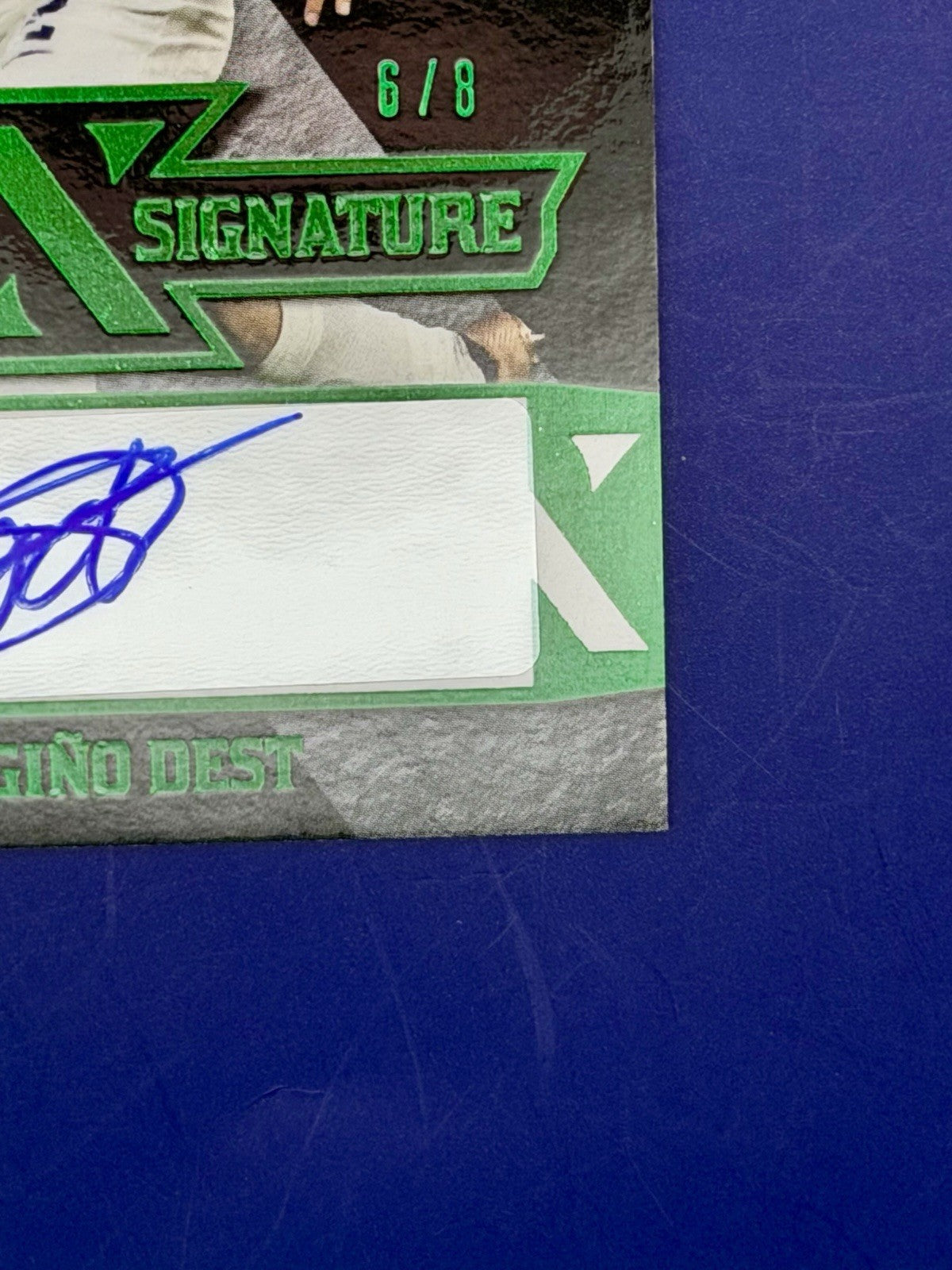 2022 Leaf Ultimate Signature USA Sergino Dest Auto /8