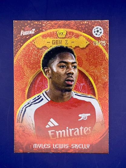 2024-25 Topps UCC FugenZ Myles Lewis-Skelly Gen Z /25 (RC)