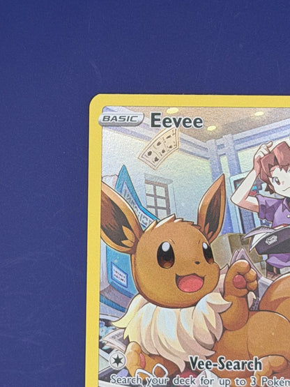 Pokemon TCG Card Eevee TG11/TG30 Brilliant Stars Trainer Gallery - Excellent 