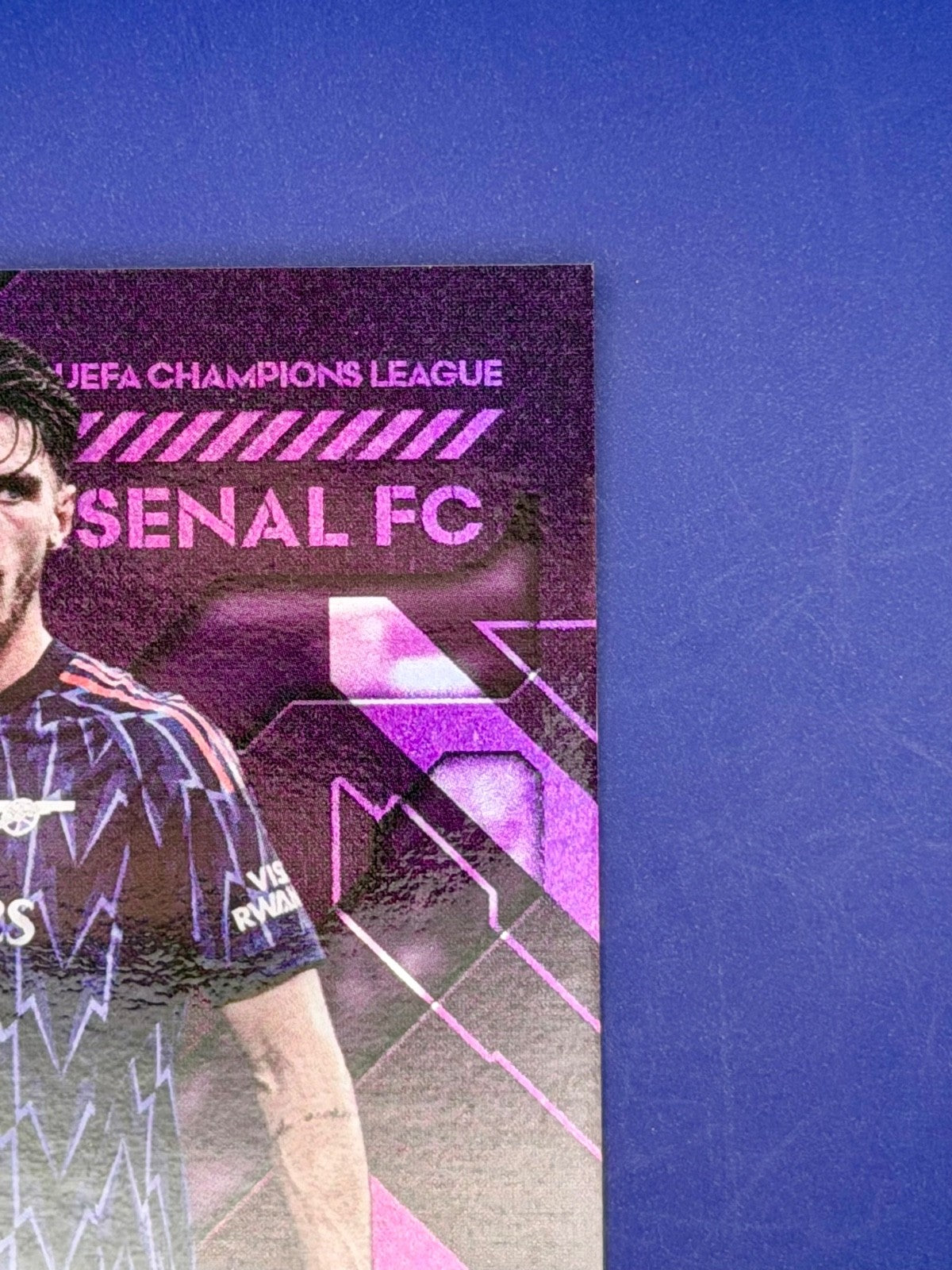 25/26 Topps UEFA Club Competitions Knockout – Arsenal Declan Rice AUTO /50