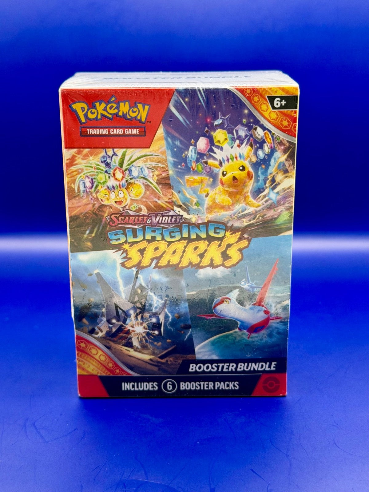 Pokémon Surging Sparks Booster Bundle New and Sealed (6 packs)