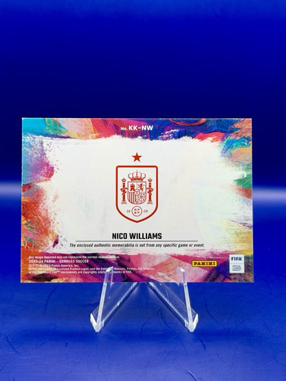2023/24 Panini Donruss Kit Kings Nico Williams Patch /10