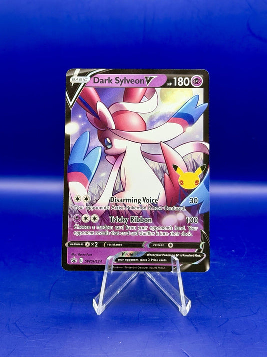 Pokémon TCG Dark Sylveon V SWSH134 Full Art Black Star Promo Rare Holo NM