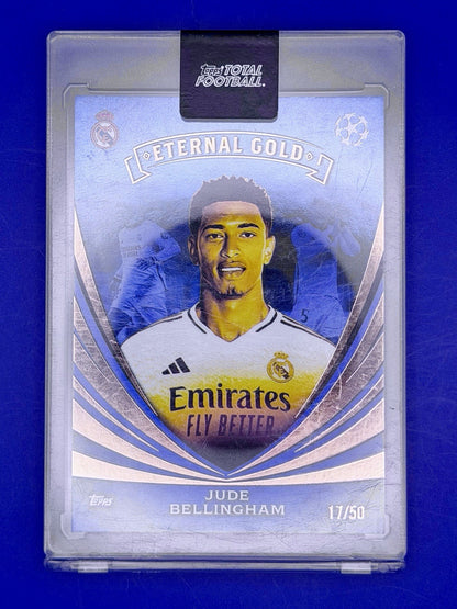 Topps Jude Bellingham Real Madrid Eternal Gold /50 Champions League 2023-2024