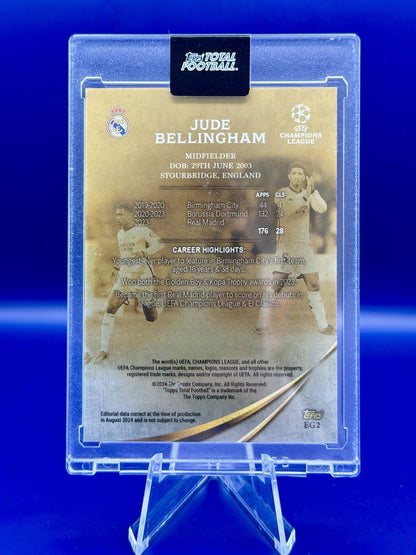 Topps Jude Bellingham Real Madrid Eternal Gold /50 Champions League 2023-2024