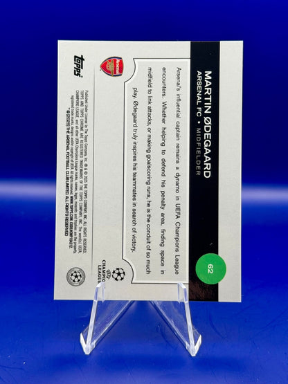 2025 Topps Chrome Martin Odegaard Orange Logofractor Starball 20/25