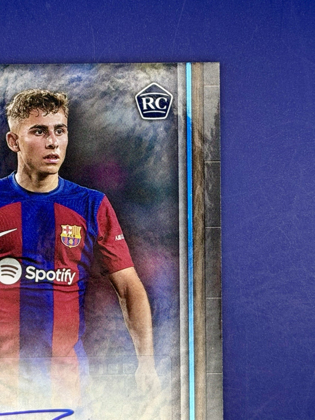 2023-24 Topps Museum UCC Barcelona Fermin Lopez Archival RC Auto /75