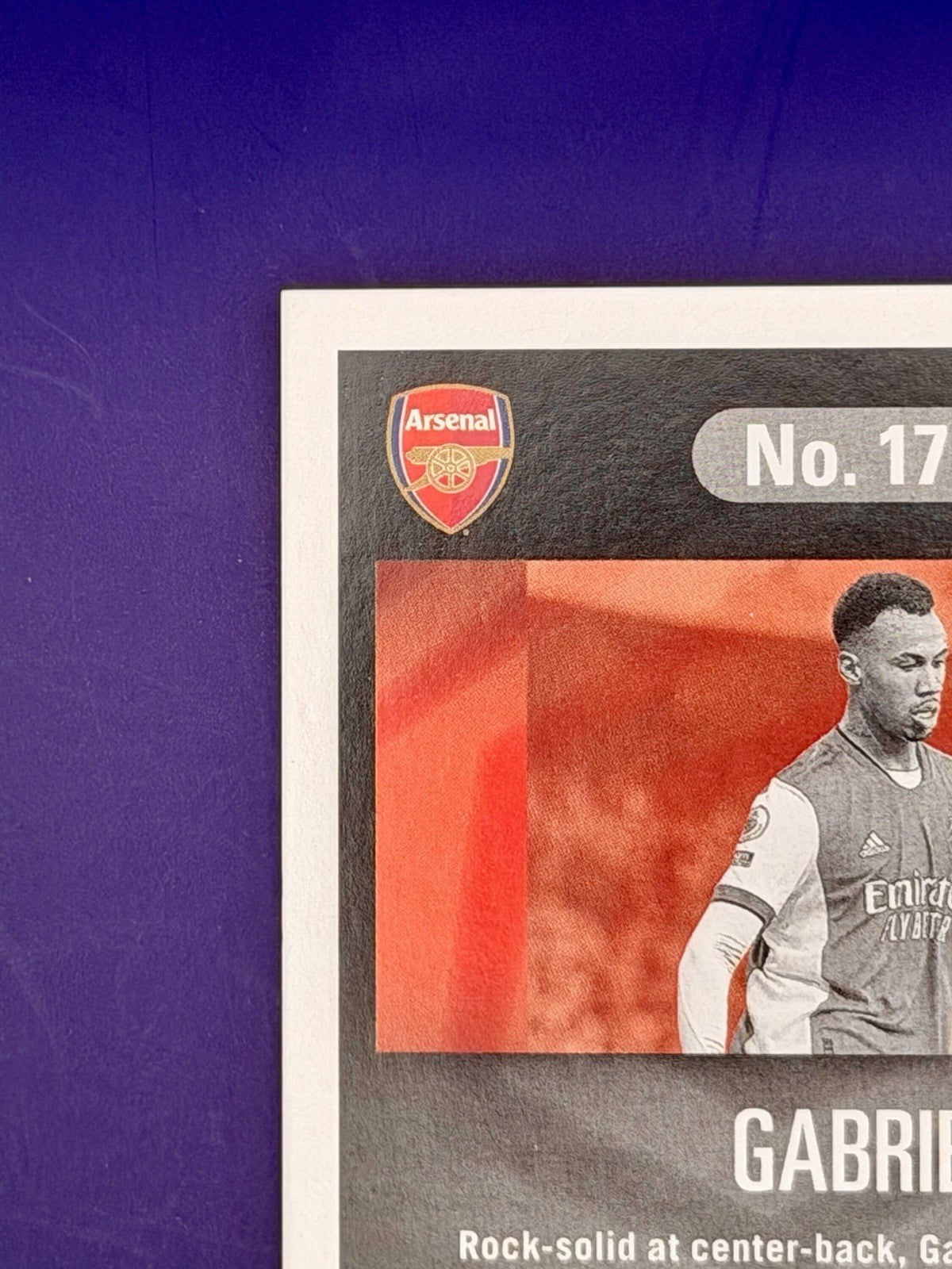 2022-23 Panini Chronicles Gabriel Arsenal Patch /199