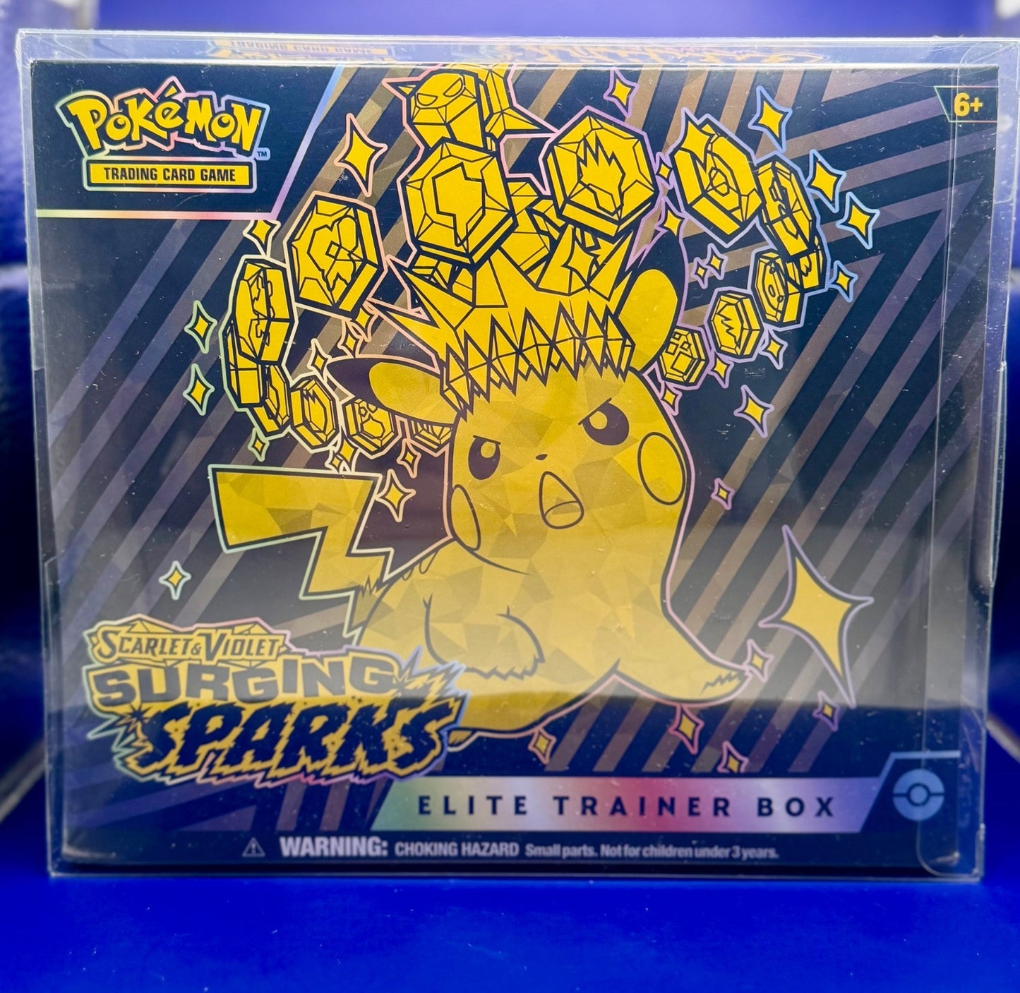 Pokémon Surging Sparks Elite Trainer Box ETB Sealed Brand New In Hand UK
