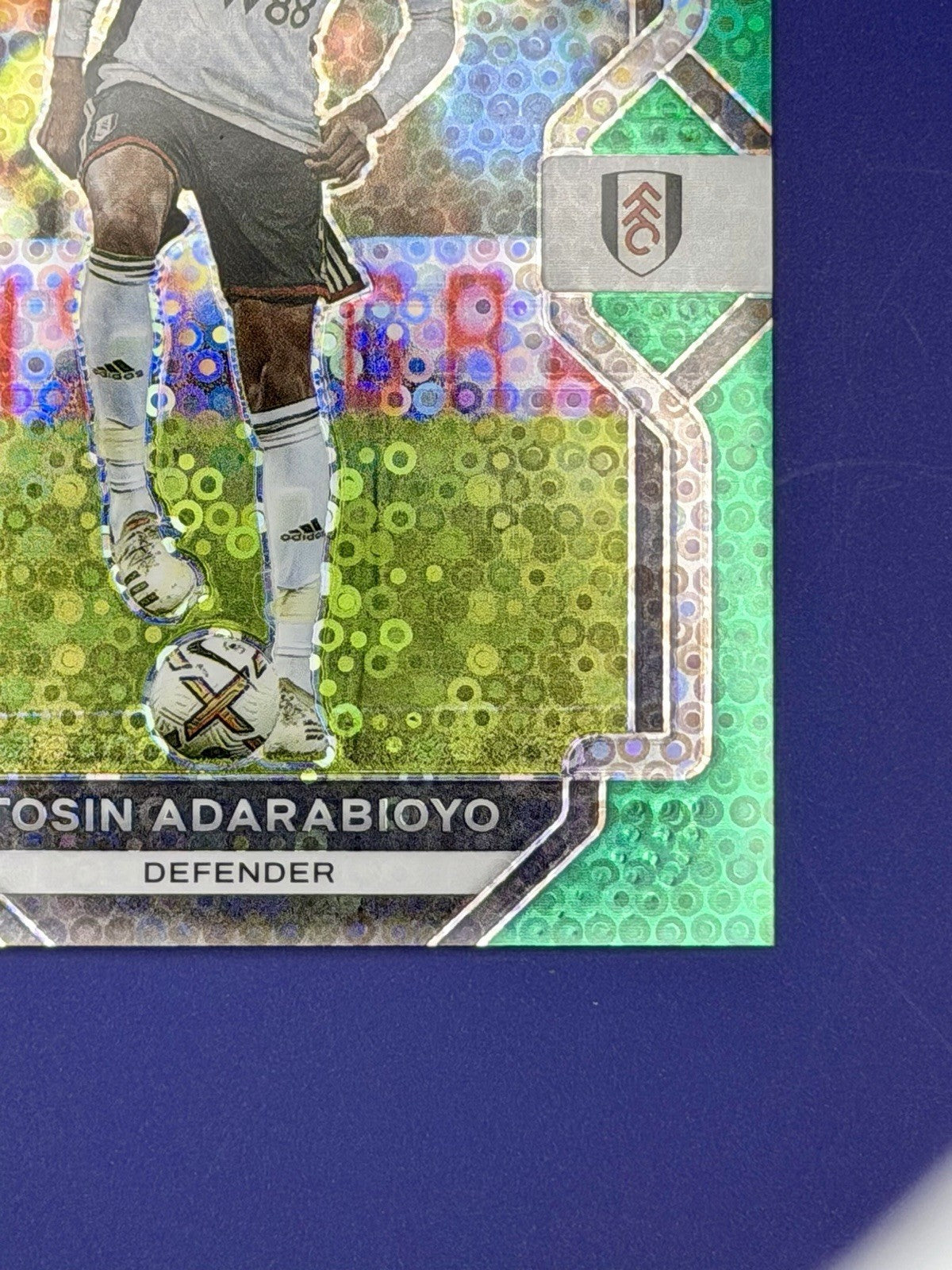 2022-23 Panini - Prizm Premier Leaugue Tosin Adarabioyo Green Refractor /5