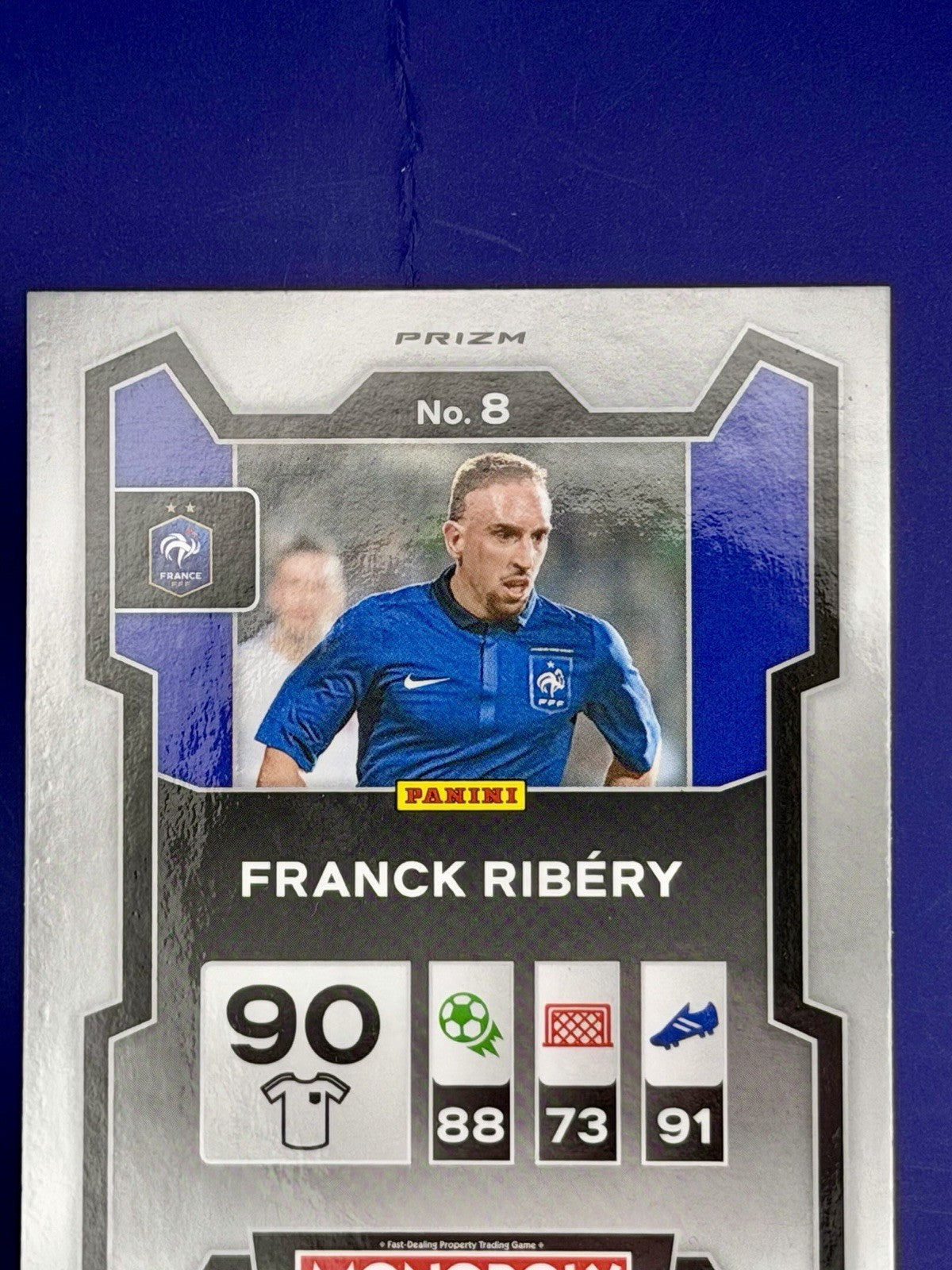 2026 Panini - Monopoly Prizm FIFA World Cup Frank Ribery France Blue Prizm