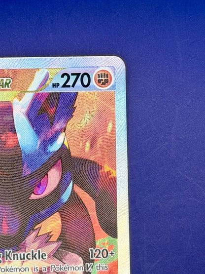 Pokémon TCG Lucario VSTAR SWSH291 Crown Zenith Black Star Promo Card