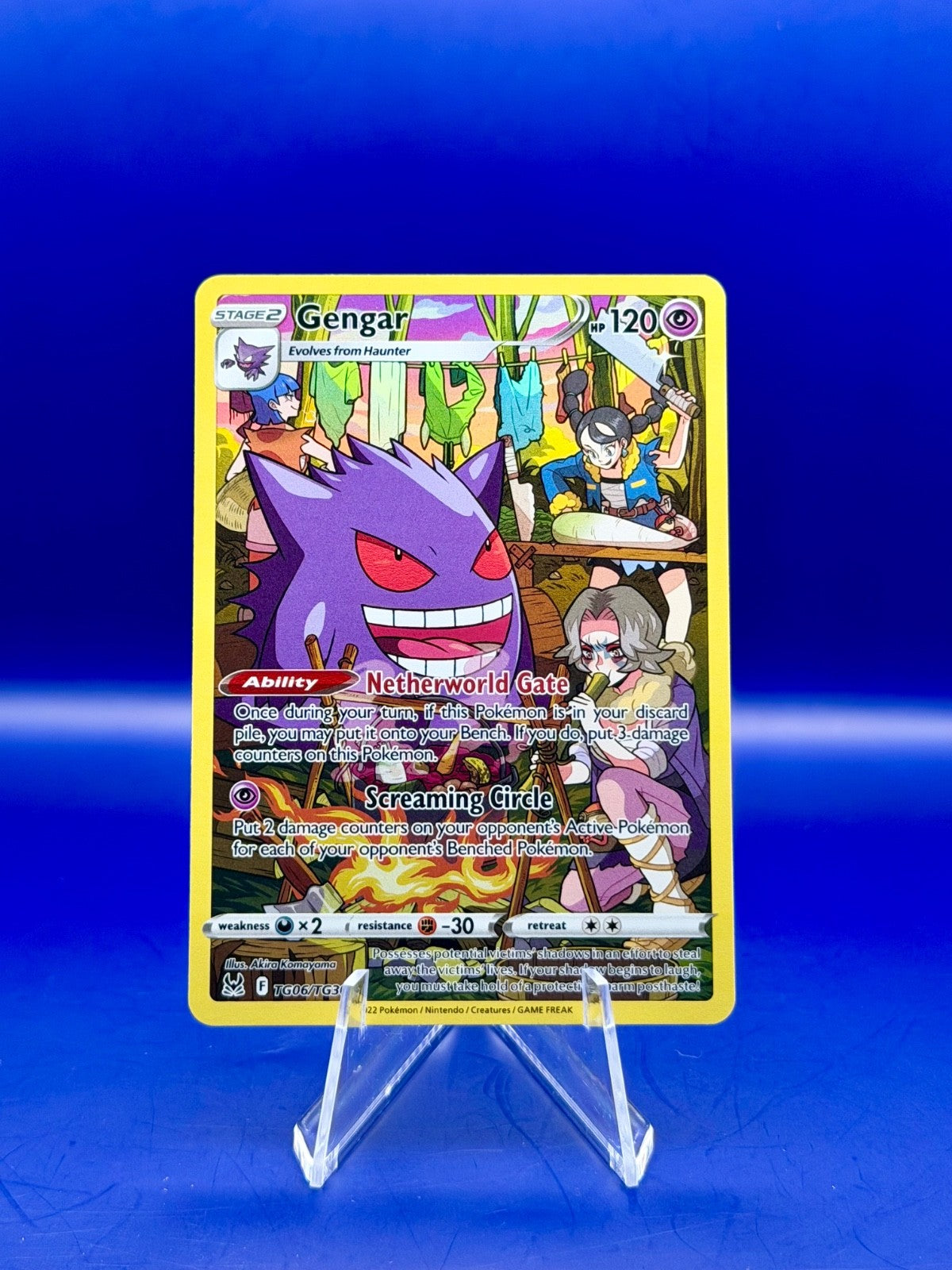 Gengar TG06/TG30 Swsh11: Lost Origin Trainer Gallery Holo NM