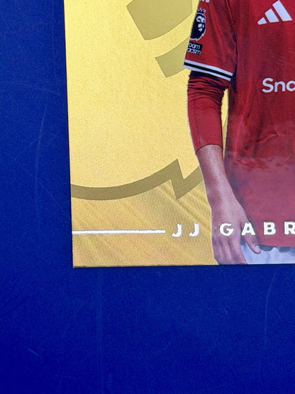 Topps Premier League 2026/27 JJ Gabriel Manchester United Rookie Gold lion