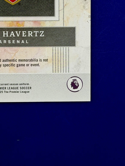 2024-25 Panini Impeccable Premier League Kai Havertz Arsenal Patch /10