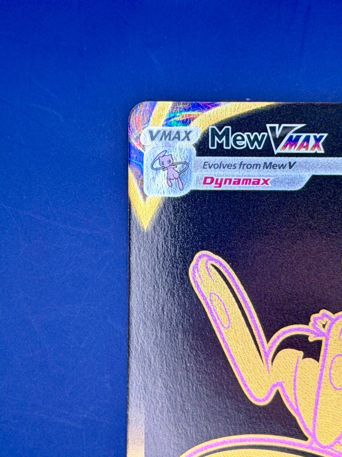 Pokémon Fusion Strike - Mew VMax Black And Gold - TG30/TG30 