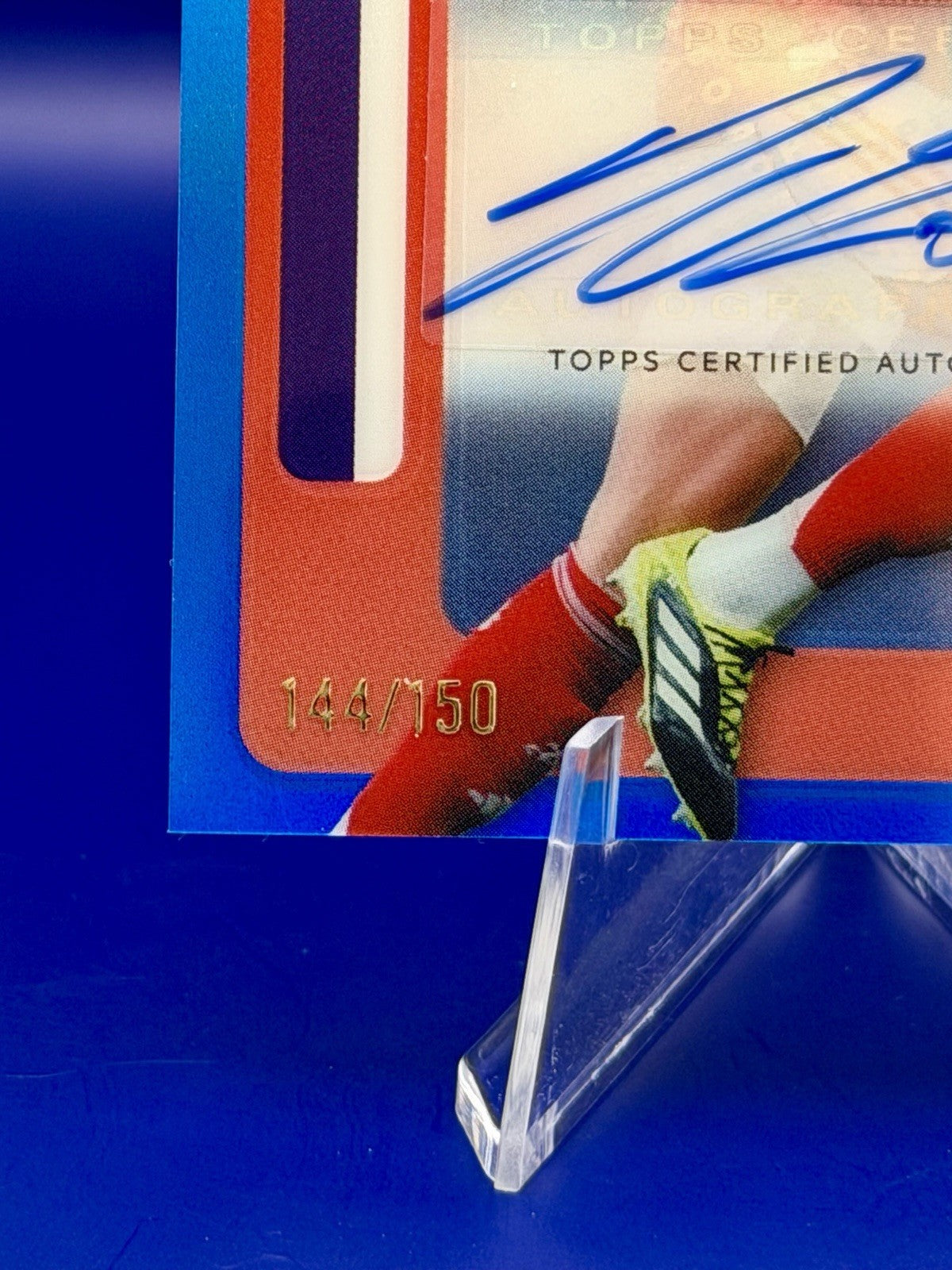 Topps Chrome Premier League 2026 Declan Rice Arsenal Auto /150