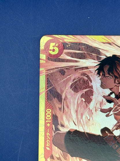 Portgas D. Ace SEC OP16-118 The Time of Battle ONE PIECE Card Japan NM