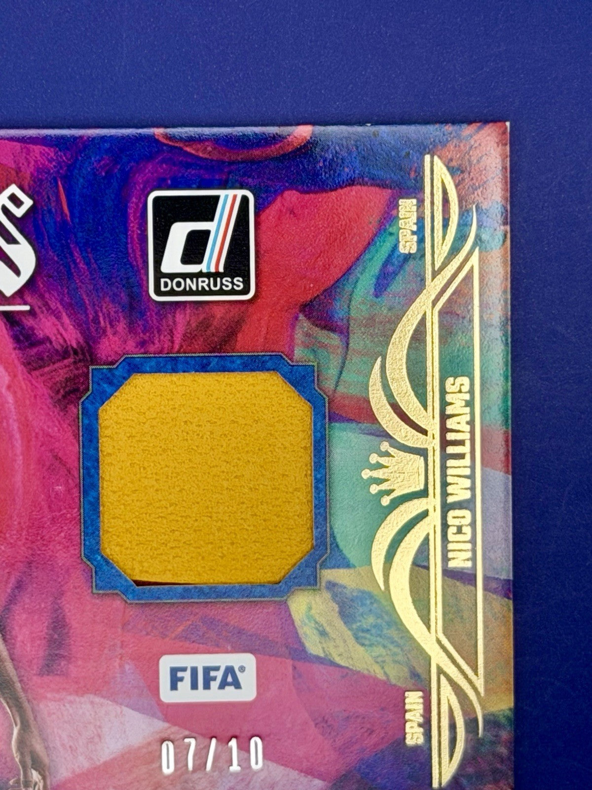 2023/24 Panini Donruss Kit Kings Nico Williams Patch /10
