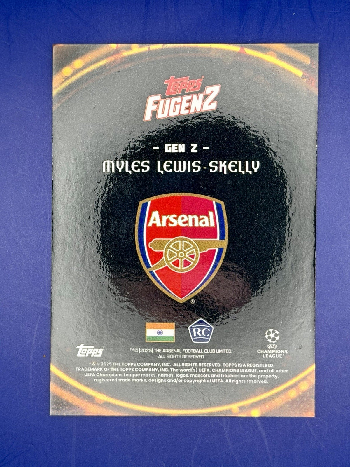 2024-25 Topps UCC FugenZ Myles Lewis-Skelly Gen Z /25 (RC)