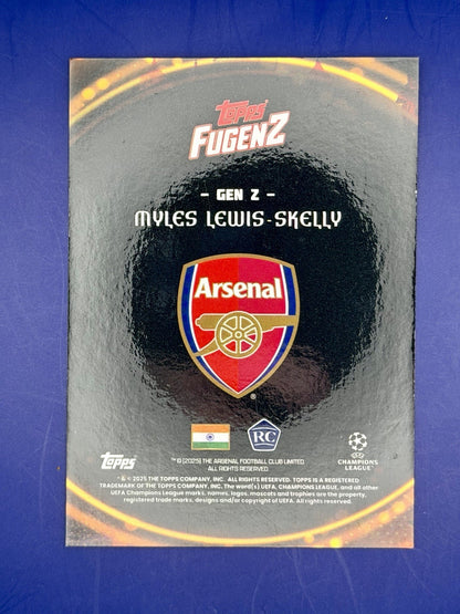 2024-25 Topps UCC FugenZ Myles Lewis-Skelly Gen Z /25 (RC)