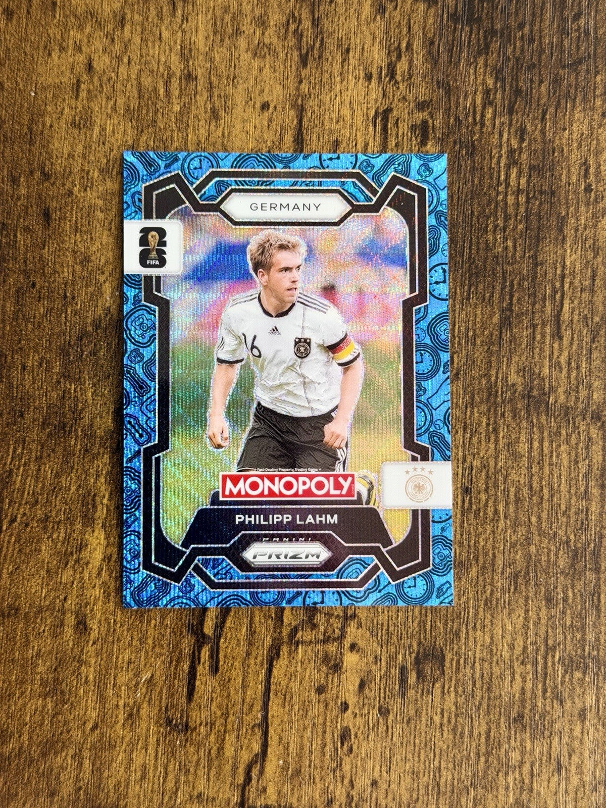 2026 Panini - Monopoly Prizm FIFA World Cup Philipp Lahm Germany Blue