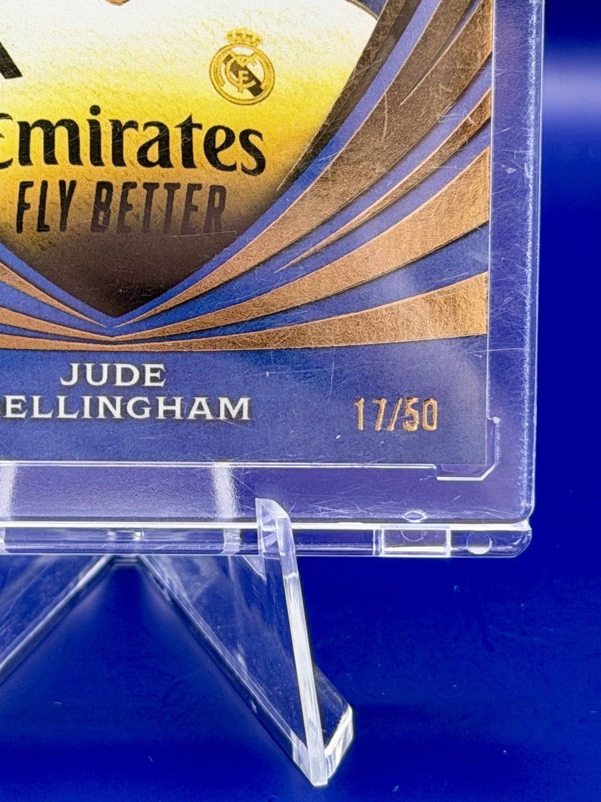 Topps Jude Bellingham Real Madrid Eternal Gold /50 Champions League 2023-2024