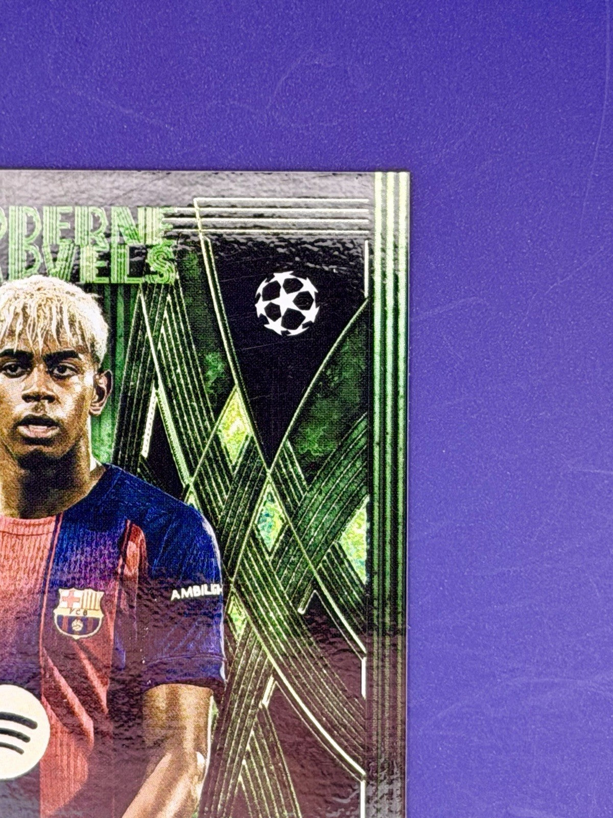 2025-26 Topps Deco UCC - Moderne Marvels Lamine Yamal FC Barcelona Green /75