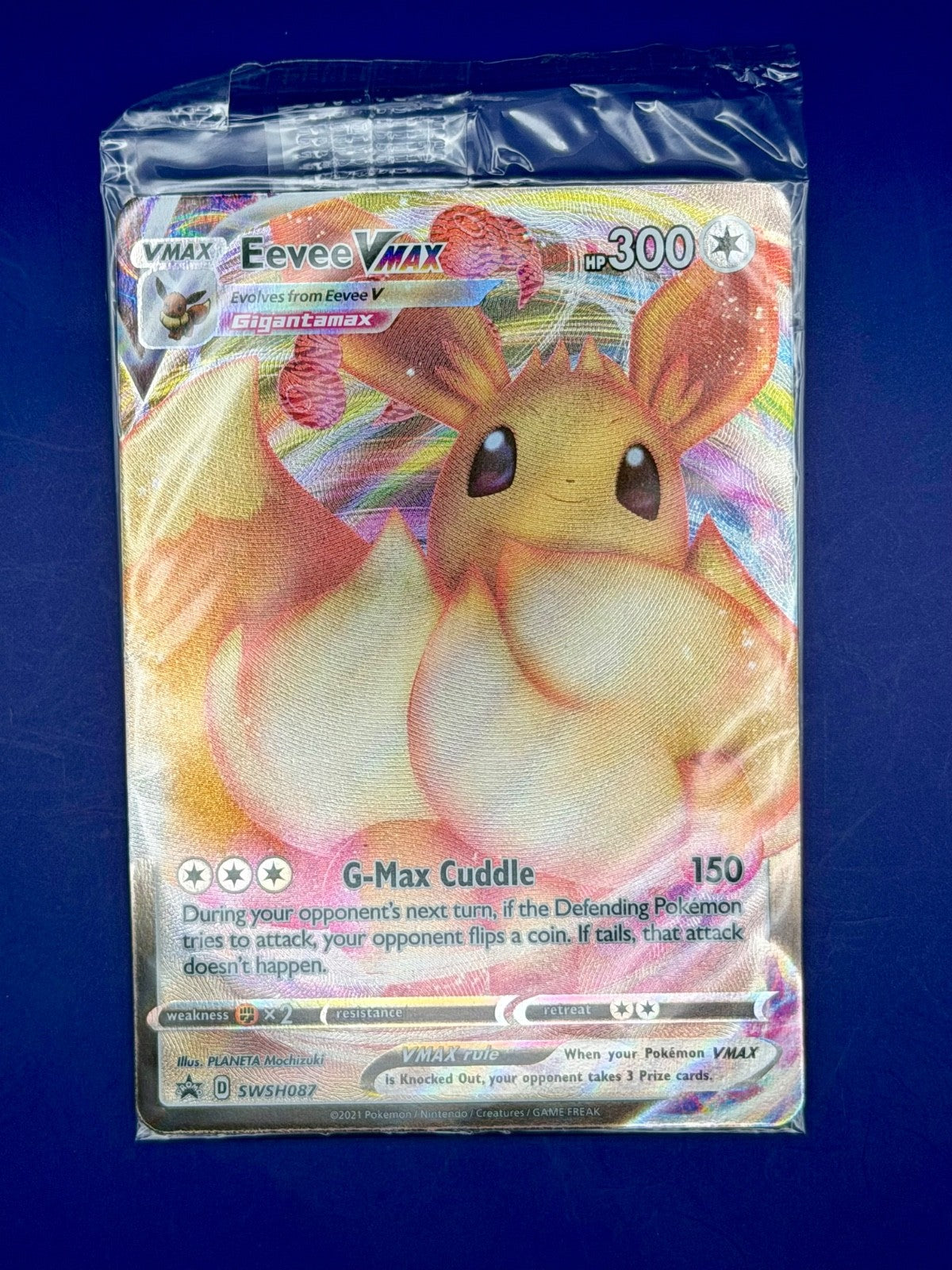 Eevee VMAX Swsh087 Swsh: Sword & Shield Promo Cards Holo Sealed