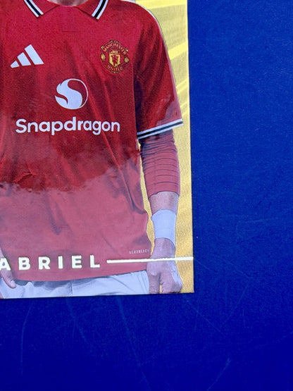 Topps Premier League 2026/27 JJ Gabriel Manchester United Rookie Gold lion