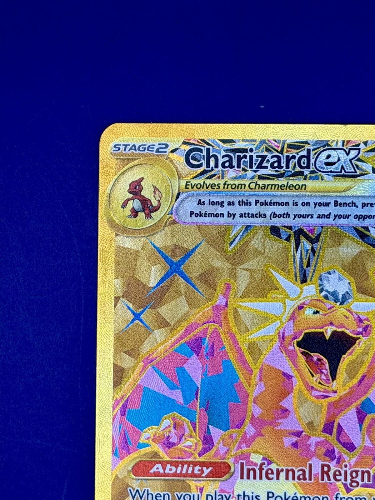 Charizard ex 228/197 Obsidian Flames Full Art Hyper Rare Pokemon TCG - NM