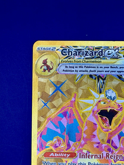 Charizard ex 228/197 Obsidian Flames Full Art Hyper Rare Pokemon TCG - NM