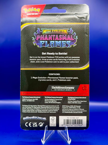 Pokemon Phantasmal Flames booster pack
