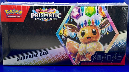 Pokémon TCG Prismatic Evolutions Surprise Box New and Factory Sealed