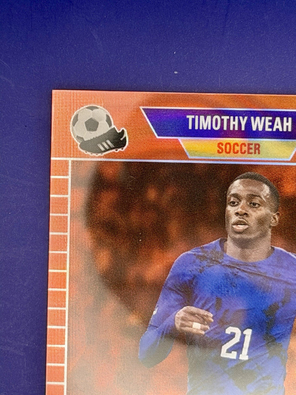 2024 Leaf Pro Set Timothy Weah 1/1 USA Marseille