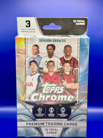 Topps Chrome UCC Hanger Box 2024/25