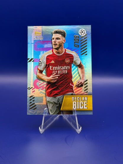 2023 Topps UCC Declan Rice Arsenal Refractor /49