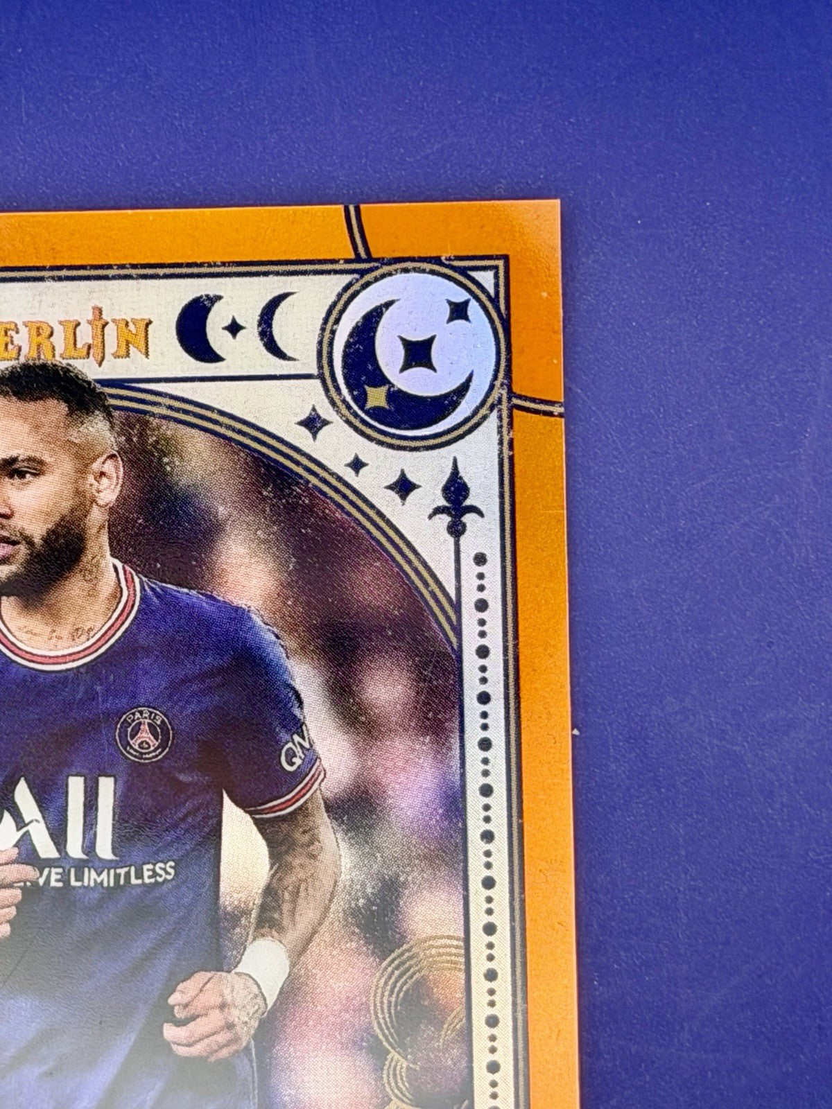 2022 Topps Merlin Neymar Prophecy Fulfilled Brazil PSG /25