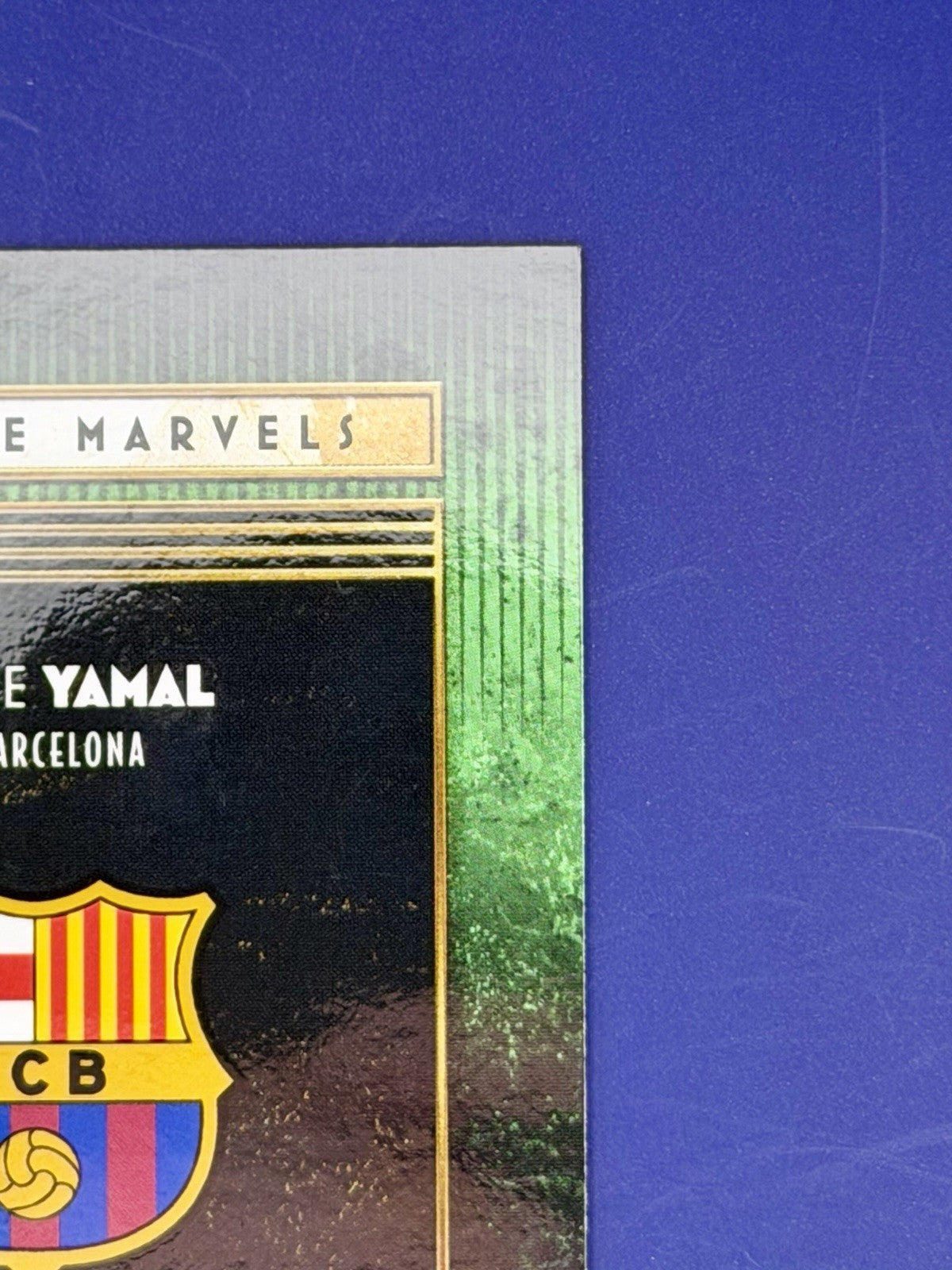 2025-26 Topps Deco UCC - Moderne Marvels Lamine Yamal FC Barcelona Green /75