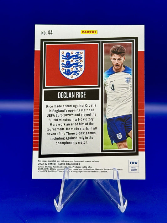 2022-23 Panini - Score FIFA Soccer Declan Rice England Purple Refractor/15