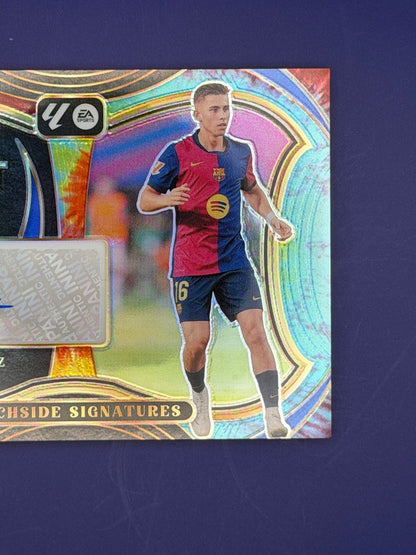 FERMIN LOPEZ 2024-25 PANINI SELECT LA LIGA PITCHSIDE TIE-DYE PRIZM AUTO 12/25